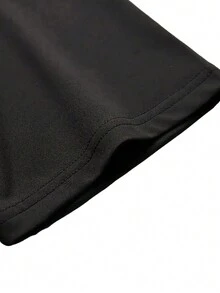 定制个性化男友风格男士舒适休闲宽松圆领 T 恤，带有图形设计，可个性化定制您自己的照片/徽标，适合情侣、家人、宠物、礼物，可定制 T 恤，适合丈夫或男朋友或女朋友或团队 - 黑色 - 查看 9