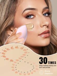 42/37/25/6/5/1pc Makeup Brush And Sponge Tool Full Set Combination Kit.Includes 25pcs Makeup Brush Set 3pcs Makeup Sponges 1pc Makeup Brush Cleaner Bowl 3pcs Finger Puff Cosmetic Applicator 5pcs Makeup Puff Sponge Triangle 3pcs Round Loose Powder Puff Cosmetic 1pc Spa Bow Headbands 1pc Eyelash Curler,Brush Set,Makeup Brush Kit,Make Up Brush Set,Make Up Set Complete,Makeup Brush Set,Complete Makeup Kit,Brush Kit,Brushes Makeup Set,Makeup Gift Set,Set - Baby Pink - View 8