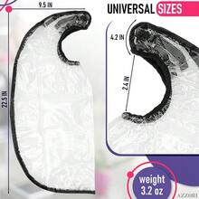 Oversized Shampoo Funnel, Portable Shower Cap Suitable For Elderly, Disabled, Ladies. Transfers Water To Bowl Or Portable Shampoo Station - Clear - View 8