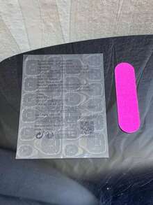 纯手工10件穿甲手绘豹纹法式工艺五角星3d立体捏花送朋友女友 - 彩色 - 查看 3