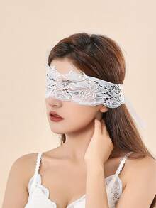 1 chiếc mặt nạ nửa mặt ren quyến rũ hình tiên nữ Mặt nạ mắt quyến rũ cho tiệc hóa trang Mạng che mặt - Nhiều màu - Xem 18