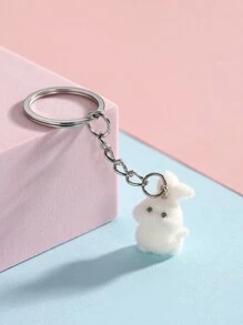 Móc khóa thỏ hoạt hình dễ thương, mặt dây chuyền hình động vật đáng yêu cho túi xách/điện thoại/chìa khóa, quà tặng tiệc tùng, phụ kiện xe hơi, phụ kiện túi xách, phụ kiện túi xách phong cách Goth Y2k, dây đeo có ngăn đựng thẻ, phụ kiện xe hơi, phụ kiện túi xách - Nhiều màu - Xem 18