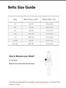 1 条 Cross Y2k 时尚女士腰带，适合圣诞派对和聚会的日常佩戴 - 多色 - 查看 2