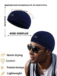 Skull Cap Helmet Liner, Cooling Welding Cap Riding Hat Unisex Safety Helmet Bandana