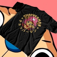 Playera Chopper One Piece - Negro - Ver 4