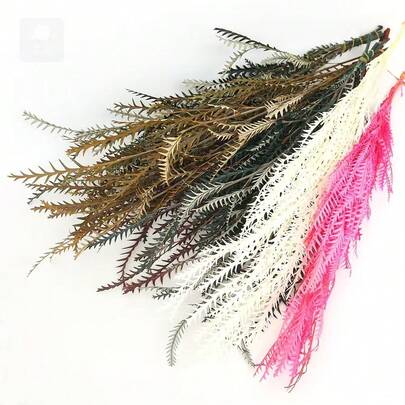 1 caja de Materiales DIY Decoración Instablogger con Flores Preservadas Reales, Flor de Novia, Cola de Conejo de Colores, Hierba de Cristal, Accesorios de Fotografía, Decoración Navideña, artículo talla grande vendido en stock