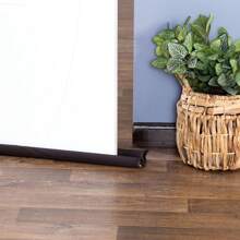 Protetor de Porta 70cm - Tecido Bagun, Durável e Prático - Marrom - Visão 2