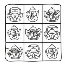 Gemütliche Weihnachtsmuster: Malbuch mit kräftigen und einfachen Designs für Erwachsene & Kinder (Stark & Einfach), perfektes Geschenk zu Weihnachten!