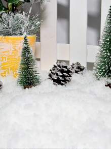 Artificial Snow Realistic Artificial Artificial Snow Powder For Scene Layout And Holiday Decoration, For White Photo Background, Fake Snow Decoration, Holiday Fake Snow Set, Suitable For Holiday Family Gathering Indoor And Outdoor Atmosphere Decoration (20/100/300/500g) Best Gifts Birthday Graduation