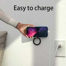 1 Giá đỡ điện thoại gắn tường từ tính, phù hợp với Magsafe có vòng từ tính - Nhiều màu - Xem 4