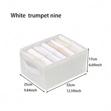 1 hộp đựng quần áo, hộp đựng quần áo phòng ngủ gia đình có ngăn kéo S, hộp đựng quần áo cho tất, đồ lót, áo ngực và giỏ đựng đồ gấp, ngăn kéo tủ quần áo, tủ quần áo, túi chần bông, hộp đựng đồ dưới gầm giường, ngăn kéo/tủ quần áo/tủ quần áo/túi chần bông, hộp đựng đồ dưới gầm giường/túi chia ngăn đựng quần áo, quần áo cho phòng ngủ gia đình/trở lại trường/ký túc xá/để đựng đồ lặt vặt/đồ lót/áo ngực/quần áo/đồ lót/quần lót/quần/quần jean/tất/áo phông/váy/giày/có thể gấp lại 6/7/11 lưới/đồ dùng đóng gói thiết yếu/vỏ bọc để đựng quần áo - trắng - Xem 10
