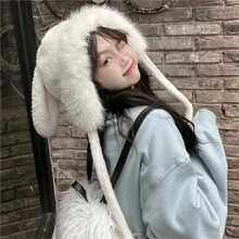 1 pièce Chapeau en tricot et polyvalent pour l'automne/hiver avec protection auriculaire, convient pour une utilisation quotidienne