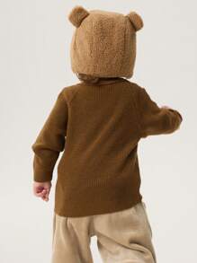 Balabala Baby Wool Knit Cardigan Cozy And Warm Winter 2024 Collection For Boys & Girls