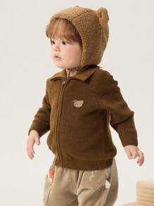 Balabala Baby Wool Knit Cardigan Cozy And Warm Winter 2024 Collection For Boys & Girls