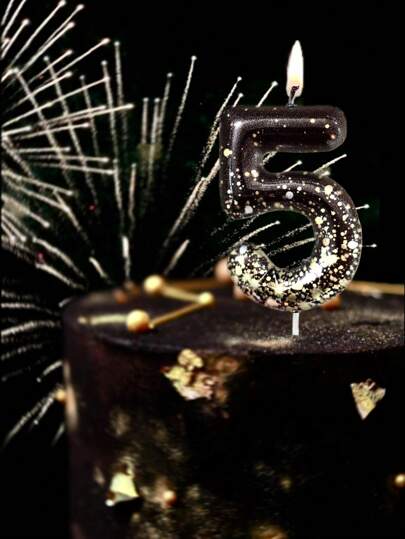 1 قطعة من الشموع المطبوعة بطريقة الحرير بأرقام 0-9 جميلة، لديكور عيد الميلاد أو الزفاف كهدية لصديق العمر في فصل الشتاء، ديكور الغرف، هدايا، ديكورات عيد الميلاد، عيد ميلاد سعيد، شموع الكيك، ديكور الغرف