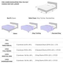 Elegant 3 Pieces Bedding Mini Comforter Set,Cozy Premium Polyester All Season Comforter Sets For Full-Cal King Size,Stylish Home Textile Fits Lux Bedroom Décor,Christmas New Year Holiday Gifts - View 11