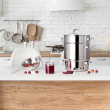 蒸汽榨汁机 不锈钢 8L 果汁壶 燃气感应 高级