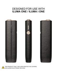 1 Pc For IQO ILUMA/ILUMA I ONE PRIME Decorative Anti Fall Protective Case 20 HeatSticks Box Fashion Accessory Surface Leopard Print Patterned Multi-Color PU Leather Gift, 360 Degree Full Protection, Shock Absorption, Anti Slip Suitable For Men And Women