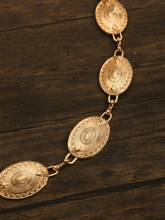 New Fashionable Simple Women Gold Accessory Pants Chain, Zinc Alloy Korean Style Decorative, Suitable For Spring, Summer, Autumn, Winter Summer, School Fall, Autumn, Halloween