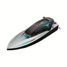 Tàu bay điều khiển từ xa 2 kênh 2.4G tốc độ cao 25 km/h có đèn, thích hợp cho hồ bơi và hồ, quà tặng Giáng sinh cho người lớn - Nhiều màu - Xem 13