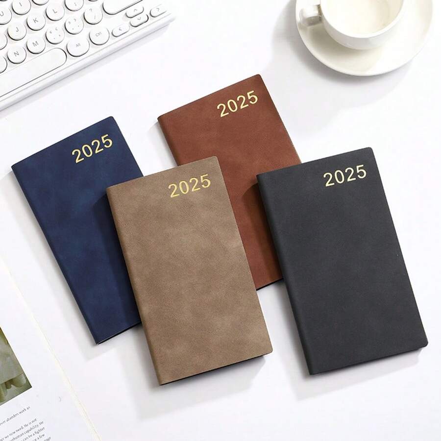 1 Sổ Lịch Năm 2025, Kế Hoạch Hàng Ngày 365 Ngày, Sổ Tay Lịch Này, Sổ Tay In Thẻ Tự Kỷ Luật, Sổ Tay Hiệu Quả Công Việc Phụ - Nhiều màu - Xem 1