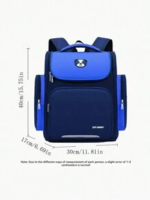 适合 8-12 岁小学生的儿童背包，适合 3-5-6 年级男孩和女孩的防水轻便背包，大容量 - 小熊款3-6年級 - 查看 3