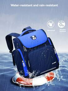 适合 8-12 岁小学生的儿童背包，适合 3-5-6 年级男孩和女孩的防水轻便背包，大容量 - 小熊款3-6年級 - 查看 4