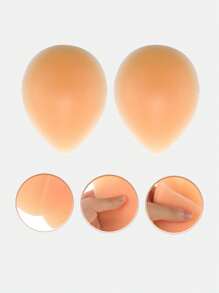 1 par de almohadillas de cadera de silicona para mujeres, levantador de glúteos para una parte trasera talla grande plana, de forma ajustable y cintura talla grande delgada