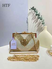 Evening Clutch Bag Glitter Bead DESIGN Elegant Woman Party Bags Vintage Fashion Bridal Purse Black Handbags Night Bag Fashion Clutch