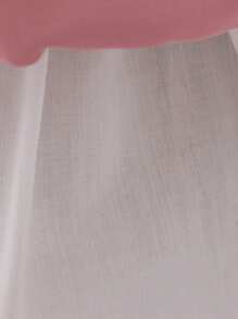 Váy cưới hoa bé gái dễ thương bằng vải tuyn hoa, thích hợp cho tiệc sinh nhật 1 tuổi và đi chơi, không bao gồm băng đô - Bụi hồng - Xem 9