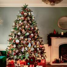 Personalized Christmas Ornaments Family Of 5 - Personalized Family Christmas Ornaments With Names, Polyresin Christmas Stocking Ornaments, Unique Custom Christmas Ornaments 2024