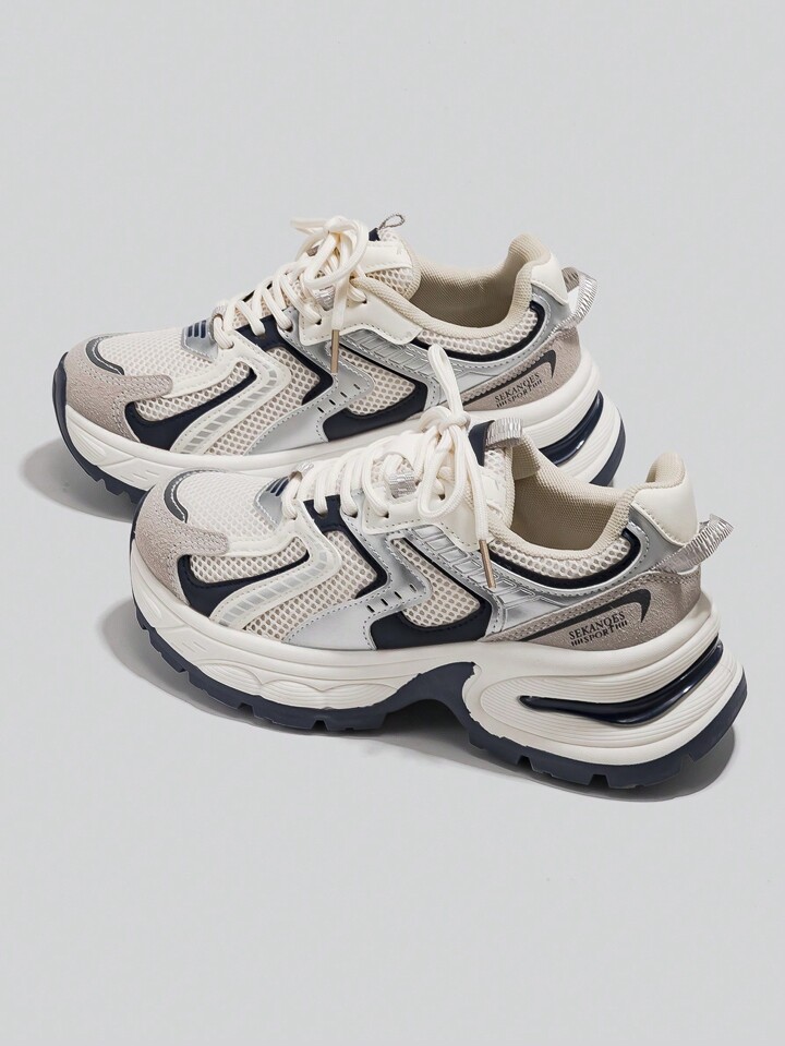 Alan Vincent [City Sneaker Series]Beige Shoes For Women 2025