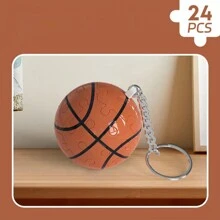 1 件装 DIY 拼图球挂件趣味拼接拼图组装足球篮球挂件小玩具钥匙扣 - 彩色 - 查看 17
