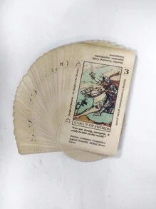 78 张/盒塔罗牌，有意义的塔罗牌，休闲娱乐棋盘游戏，流行棋盘游戏，棋盘游戏卡，圣诞礼物，派对游戏，纸牌游戏，塔罗牌，神谕卡 - 彩色 - 查看 1