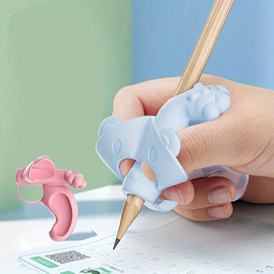 Pen Control, Anti Boxing Correction Device, Five Finger Grip Pen, Writing Posture For Kindergarten Beginners, Wrist Anti Hook Device, Pencil Correction Device For First Grade Elementary School Students And Children - Multicolor - View 1