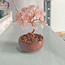 1 Cây Tiền Pha Lê Tự Nhiên Có Đế, Trang Trí Cây Cảnh Bằng Đá Quý Phong Thủy Với Thạch Anh Tím, Citrine, Pha Lê Hồng Cho Nhà Cửa Và Thu Hút Tài Lộc, Đồ Trang Trí Bằng Đá Quý Chữa Bệnh, Trang Trí Máy Tính Để Bàn Tại Nhà, Thiền Yoga Và Trang Trí Nhà Cửa Tốt Nhất - Nhiều màu - Xem 18
