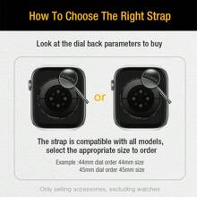 1pc Women's Silicone Protective Case Compatible With Apple Watch 38/40/41/42/44/45mm, Shock & Scratch Resistant, Candy Color, Suitable For Series SE/9/8/7/6/5/4/3/2/1 - Pink - View 9