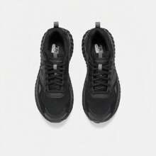 Skechers 机甲怪兽时尚黑色复古缓震运动低帮跑步鞋 - 黑色 - 查看 7