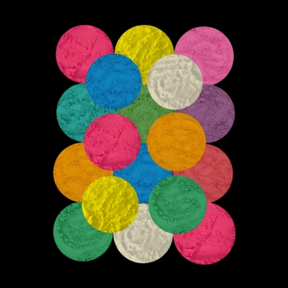 1 件 230ml 彩色跑步粉/彩色玉米淀粉/彩虹粉，用于马拉松、彩虹跑、万圣节、圣诞节、户外运动会、比赛开幕式等活动，增添动感色彩和欢乐气氛（半透明塑料挤压瓶）