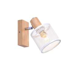 ZMH Ceiling Spotlight 1/2/3/4 Flame Ceiling Light Vintage - LED Ceiling Lamp Wooden Ceiling Spot Swiveling E14 Spotlight Wall Spotlight For Bedroom Hallway Kitchen Living Room MAX.40W Spot Without Bulb