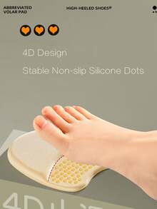 1-5 Paar Zehenballen Pads für Damen, rutschfest & reibungspolsternd für High-Heel-Schuhe, ultra-weiche selbstklebende Zehenballen Einlegesohle
