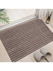 1pc Simple Anti-Slip & Dirt-Resistant Seven Stripe Entrance Door Mat