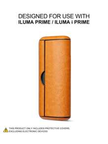 1 Pc For IQO ILUMA/ILUMA I ONE PRIME Decorative Anti Fall Protective Case 20 HeatSticks Box Fashion Accessory Surface Leopard Print Patterned Multi-Color PU Leather Gift, 360 Degree Full Protection, Shock Absorption, Anti Slip Suitable For Men And Women