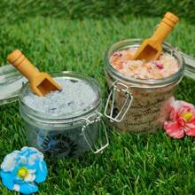 4/8件套迷你木勺，浴盐勺，糖勺，咖啡勺，茶匙，多功能烹饪用具，轻便多用途厨房工具 - 彩色 - 查看 7