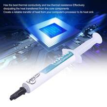Thermal Paste, CPU Thermal Compounds, Heat Sink Compounds For CPU Cooling Fan Processor - 白色 - 查看 3
