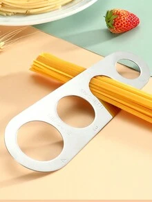 1 dụng cụ đo mì ống 4 lỗ đo mì Ý kiểu Ý - Bạc - Xem 4