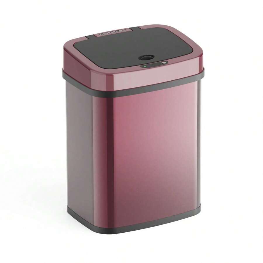 3.2 Gallon Touchless Motion Sensor Trash Can, Automatic Lid With Odor