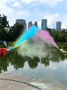 1 pieza Frasco de plástico semirrígido de 230ml con polvo de colores/maicena de colores/polvo arcoíris, utilizado para eventos como maratones, carreras de arcoíris, Halloween, Navidad, juegos al aire libre y ceremonias de apertura de carreras, aportando colores dinámicos y un ambiente alegre