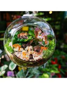 Tượng nhỏ hình sóc mini Phụ kiện sân vườn Tượng nhỏ bằng nhựa hình sóc tiên nhỏ bằng nhựa, Phụ kiện sân vườn hình sóc, Bộ tượng nhỏ hình sóc, Dành cho cảnh quan rêu trong vườn, Đồ trang trí nhà cửa & để bàn tự làm, Đồ trang trí bãi cỏ mini, Đồ trang trí bánh, Đồ trang trí xe hơi - nhiều màu - Xem 5