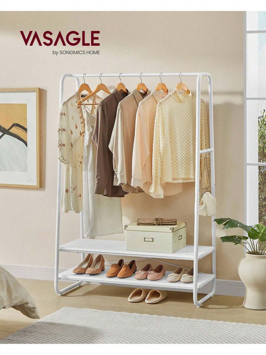 VASAGLE Fixed Clothes Drying Racks - 화이트 프리사이즈 - 보기 1
